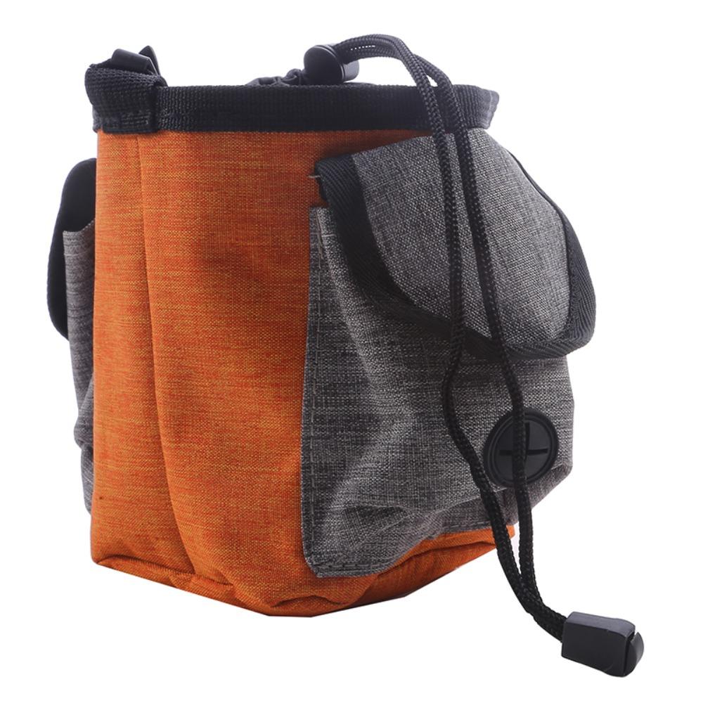 Oxford Dog Training Pouch Large Capacity Dog Snack Bag Detachable Dog Treat Bag  Outdoor