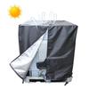 IBC Tote Cover 1000 Liter Container Aluminum Foil Waterproof Dustproof UV Protection Water Tank Cover