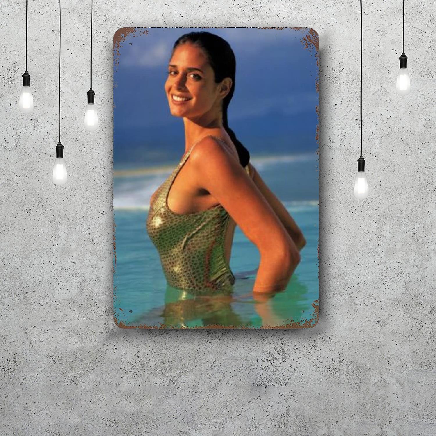 

Stacey Williams Vintage Metal Tin Signs Posters Decor Retro Metal Plaque Wall Art Decor for Garage Bar 20x30cm（7.8x11.8inch）