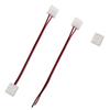 Solderless Connector Cable for LED 3528/5050 Strip Light - Seven-Color Snap, Low Voltage