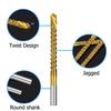 3-8mm Titan Beschichtet Hss Bohrer Set Aluminium Platte High-Speed Stahl