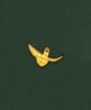 Mark Gonzales Angel Wappen Short Sleeve T-Shirt - D/Green