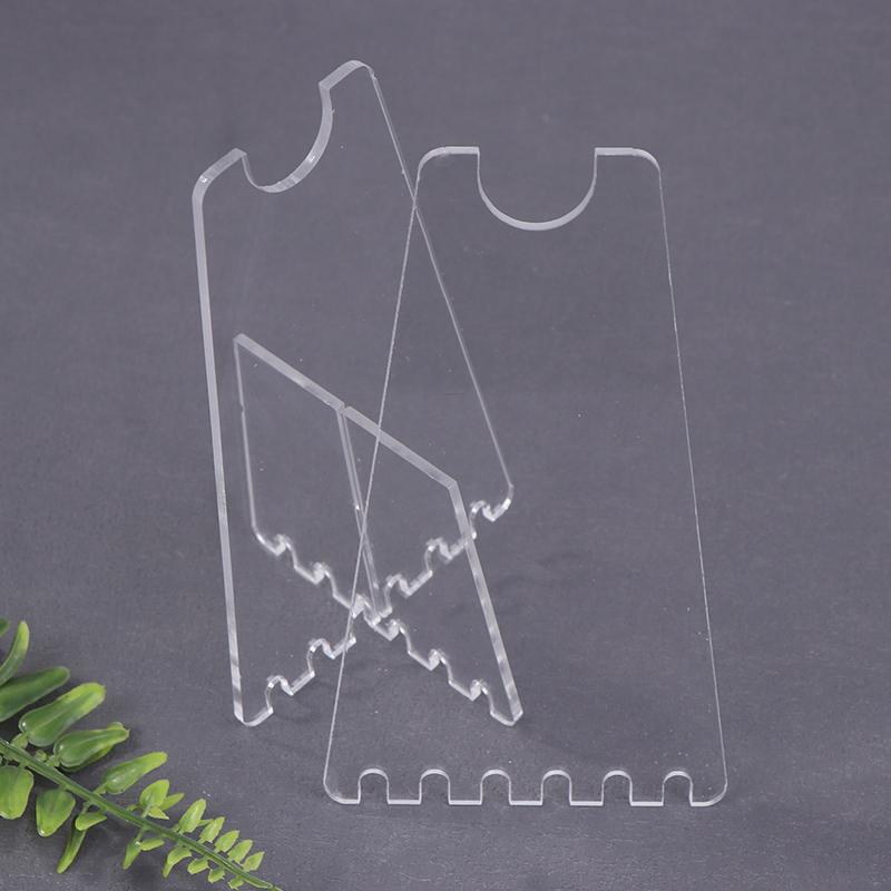 Transparent Acrylic Bike Kickstand Portable Foot Support For Mountain Road Bike Kickstand Non-Slip Bike Stand Cycling Parts