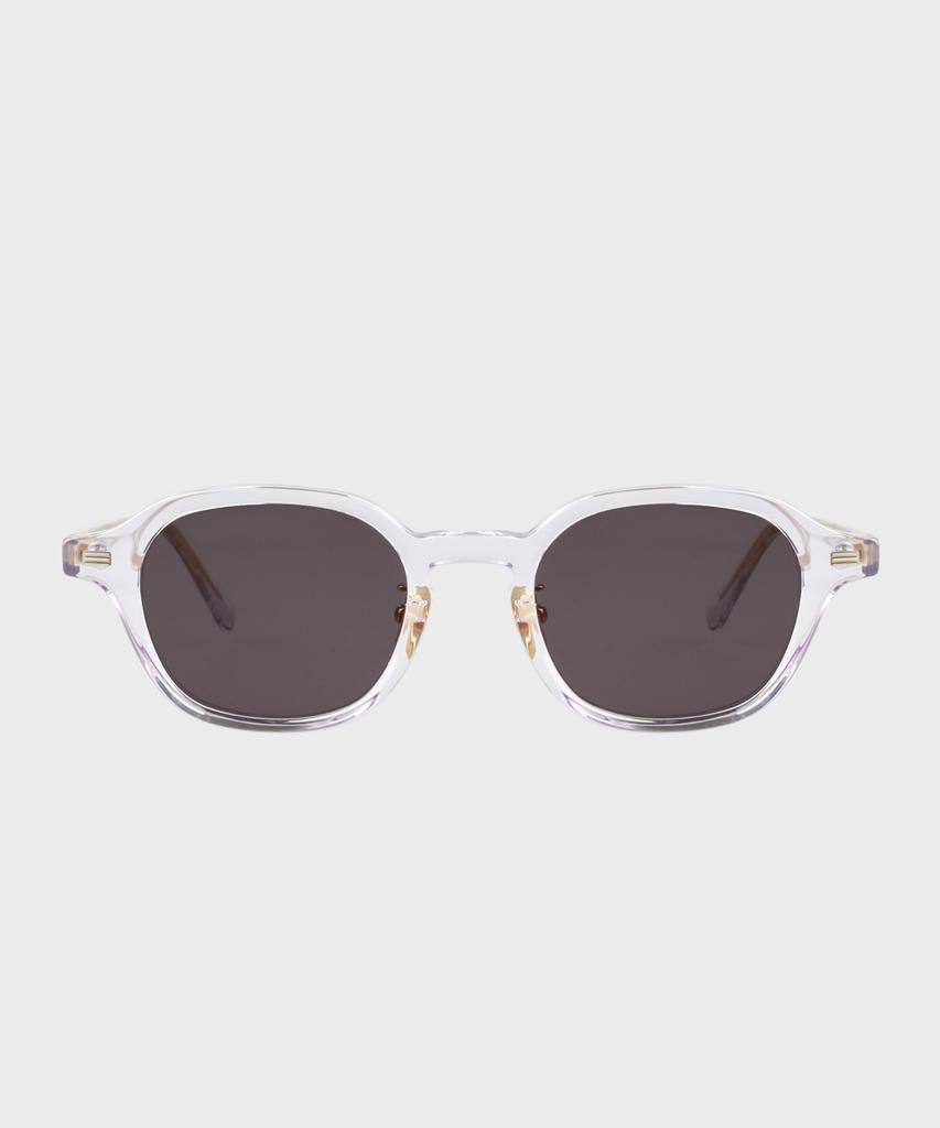 Ilsamsaemem Oval Classic Tinted Photochromic Sunglasses Transparent