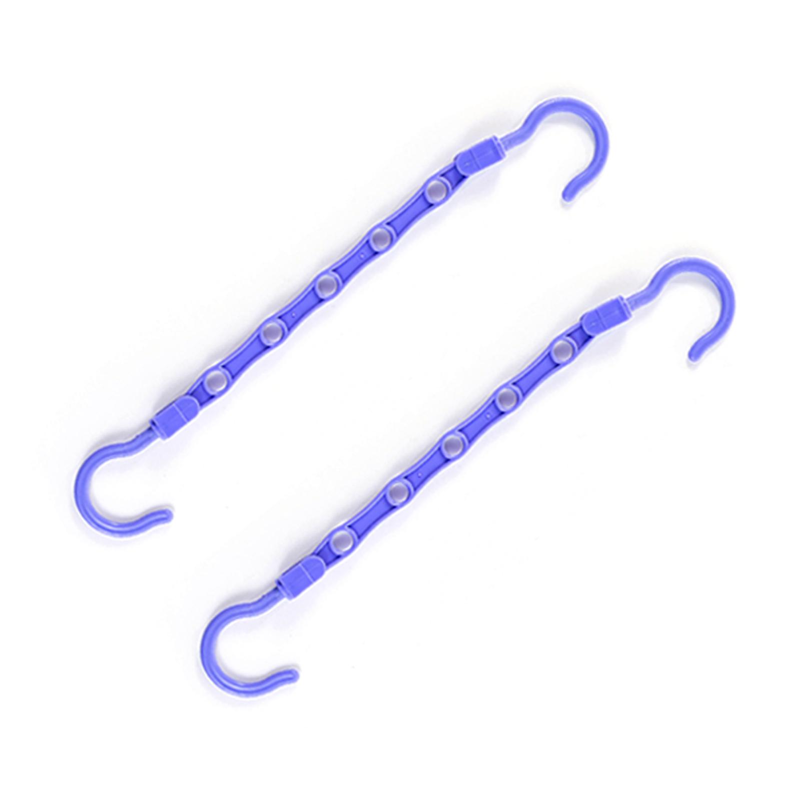 

Household Stackable Clothes Hanger Rack Wear Resistant Windproof Clothes Stand For Wardrobes фиолетовый