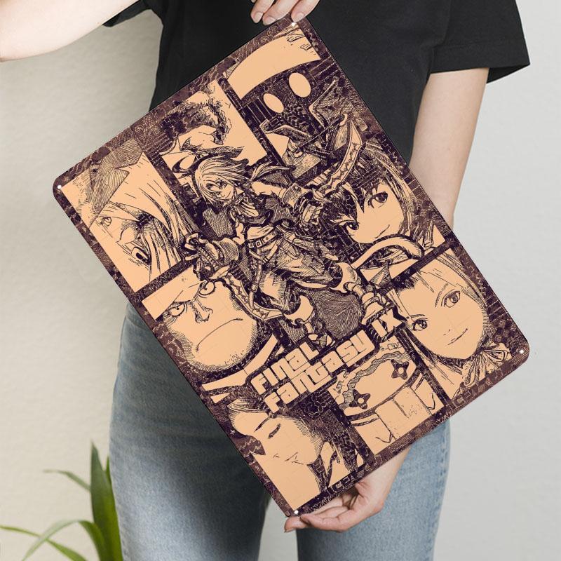 

Final Fantasy 9 Дудл Жестяные таблички Постер видеоигры Постер Наружные украшения Пользовательская металлическая табличка для украшения стен Бар 7.9x11.8In(20x30cm)