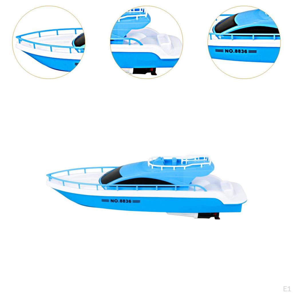 Electric Speedboat Toy for Kids Yacht Portable Party Favor Water Bath Boat Boys