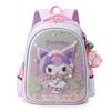 Zaino Scolastico per Bambini Cartoon Kuromi in Nylon Traspirante per Ragazze