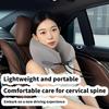 Ergonomic U Shape Travel Pillow Memory Foam Neck Support For Vehicle Plane Long Journeys And Office Use Train Relaxation