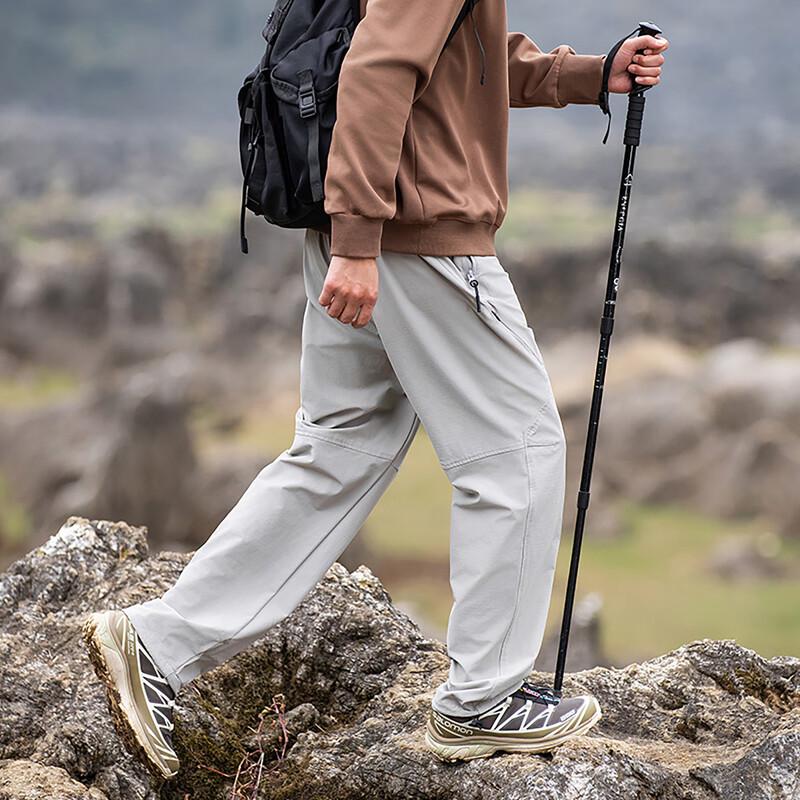 Demana Men's Moisture-Wicking Straight-Leg Casual Pants