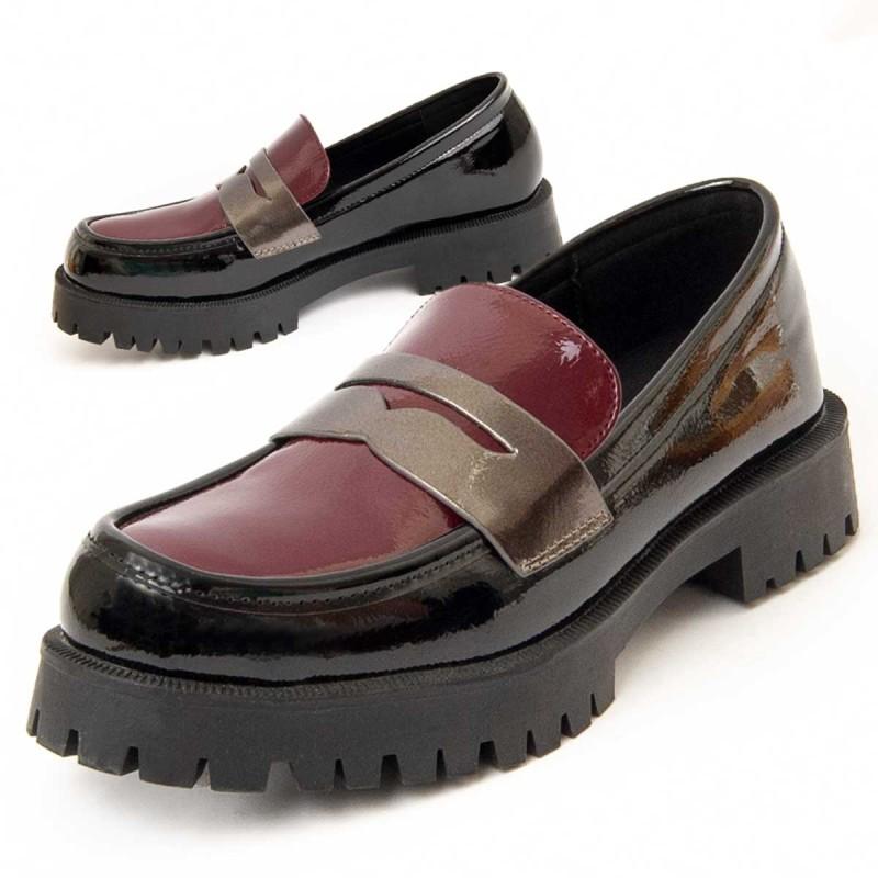 Montevita Mocasín De Plataforma Para Mujer.    Macca2  96605 41