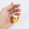 Finished Product Crochet Keychains Handmaking Knitting Insect Fat Bees Pendants  Animal Doll