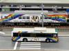 The Bus Collection Bus Collection Enshu Railway 80th Anniversary Wrapped Bus Diorama Supplies