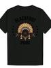 Retro Wal Liebhaber Meeresbiologe Aquarianer 100% Baumwolle Freizeit T-Shirt