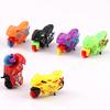 5Pcs Motorcycle Model Toys Inertia Drive Forward Mini Multicolored Battery-Free Interactive Toys Collectible Children Pull Back Cartoon Toy Vehicles