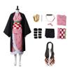 Nový cosplay kostým Kamado Nezuko Japonské anime Karnevalová párty Uniforma pro dospělé Dívčí Halloweenský kostým pro