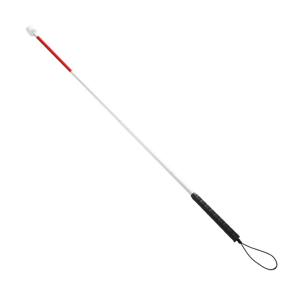 Folding Foldable Reflective Cane Crutch Portable Anti Shock Guide Walking Stick Blind People