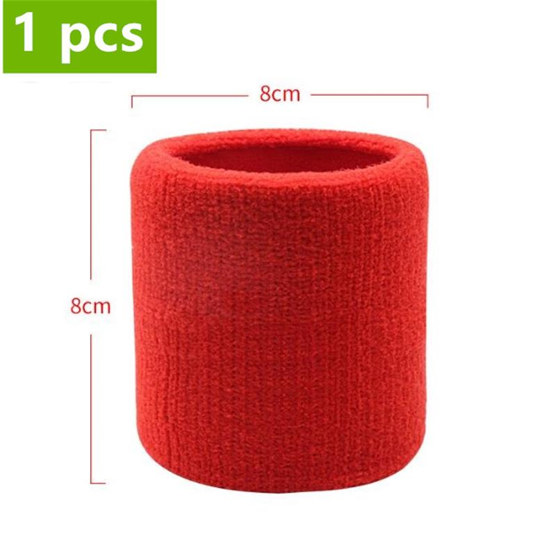 1/2/10 Pcs Towel Sports Wristbands Tennis Sweat Bands Wrist Guard For Basketball Volleyball Padel Fitness Sweatbands Wrist Wrap