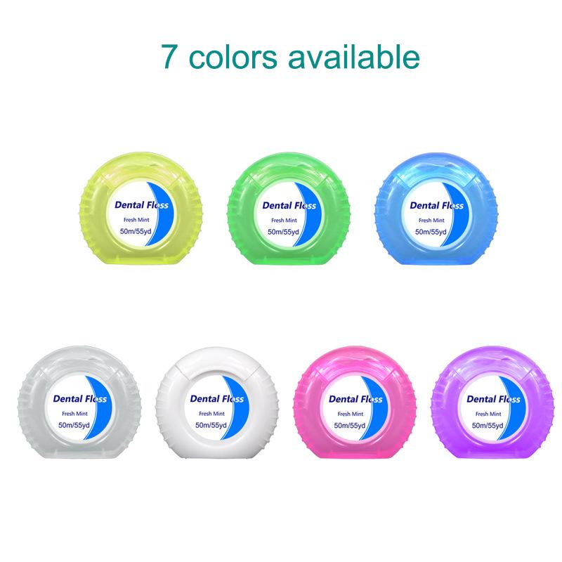 1Pcs Box Mint Dental Floss Roll Cleaning Oral Tools Dental Floss Stick Adult Home Set Cleaning Interdental Brush