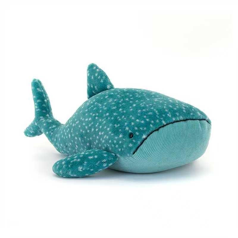 Rainbow Jellycat Amuseables Whale Plush Doll With Embroidery Design For Gift