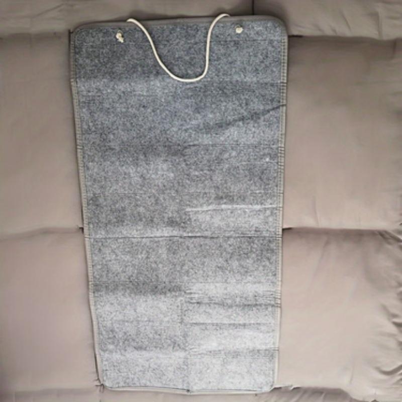 Suporte de Feltro com 16 Compartimentos para Óculos de Sol e Óculos de Grau, Exibição de Armazenamento, Bolsa Suspensa, Bolso de Parede, Caixa Organizadora