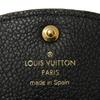 Used 12564 Porto Monnaie Rosalie M81455 7941 Current LV Logo Flower Black RFID IC Monogram Empreinte Noir Unisex from