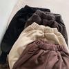 Kids Casual Loose Solid Cotton Flying Squirrel Harem Pants For Toddler Boys And Girls