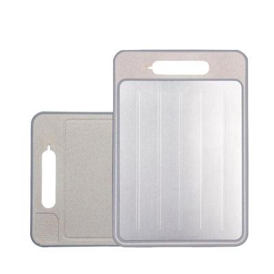 ZISIZ Stainless Steel Multi-functional Cutting Board with Knife Sharpener