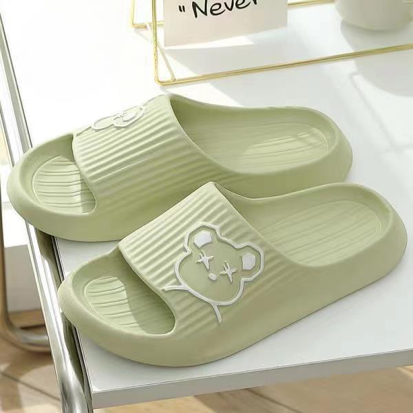 Hausschuhe Damen Sommer Paar Home Rutschfestes Badezimmer Dicke Unterseite Indoor Home Männliche Modelle Sandalen