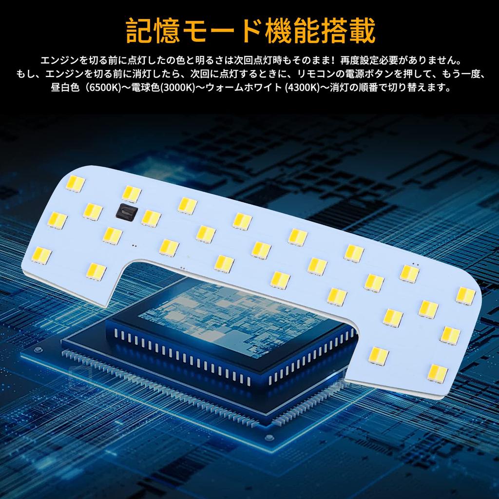 Kit de Lâmpadas de Teto LED Jimny JB64W/74W, Modelo Novo, 3 Cores,