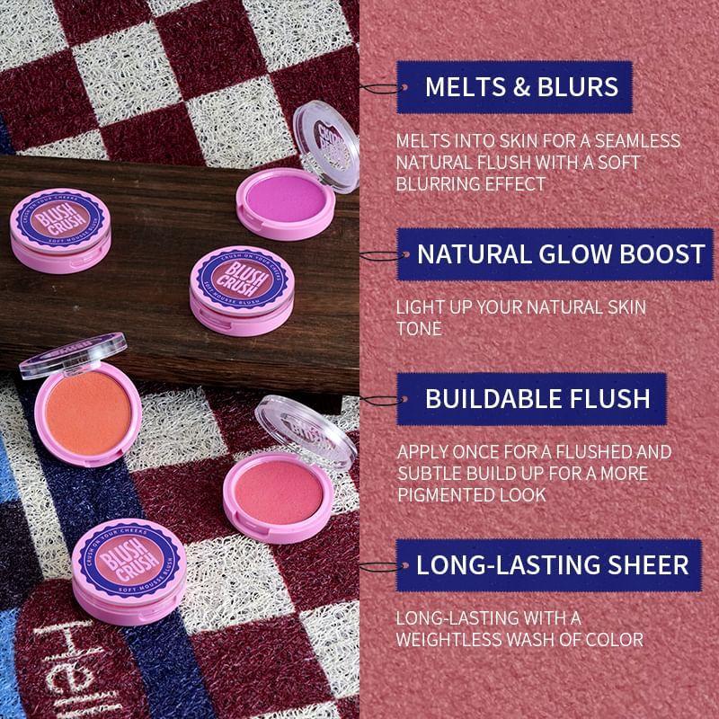 SOWIN - Glass Glow Mousse Blush - 6 Colors