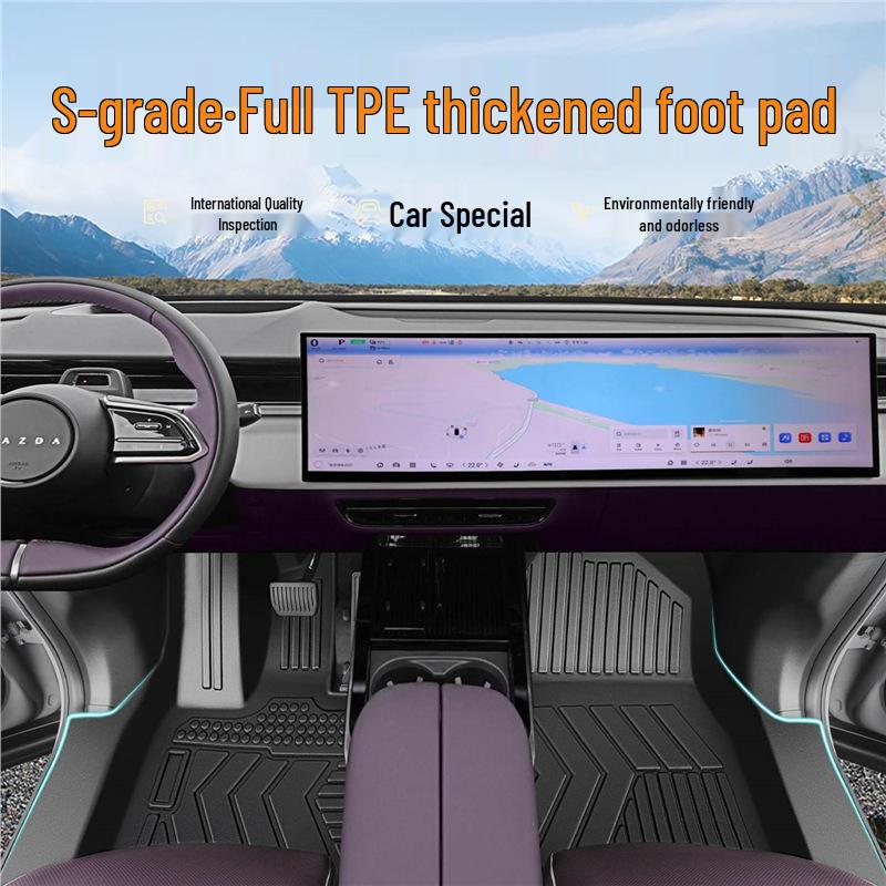 Mazda EZ60 2025 TPE Floor Mats - Full Coverage & Modified Accessories