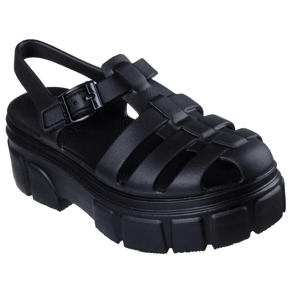 Skechers Foamies Comode alla Moda Trendy Sandali Romani Sandali Donna Nero 111617-BBK