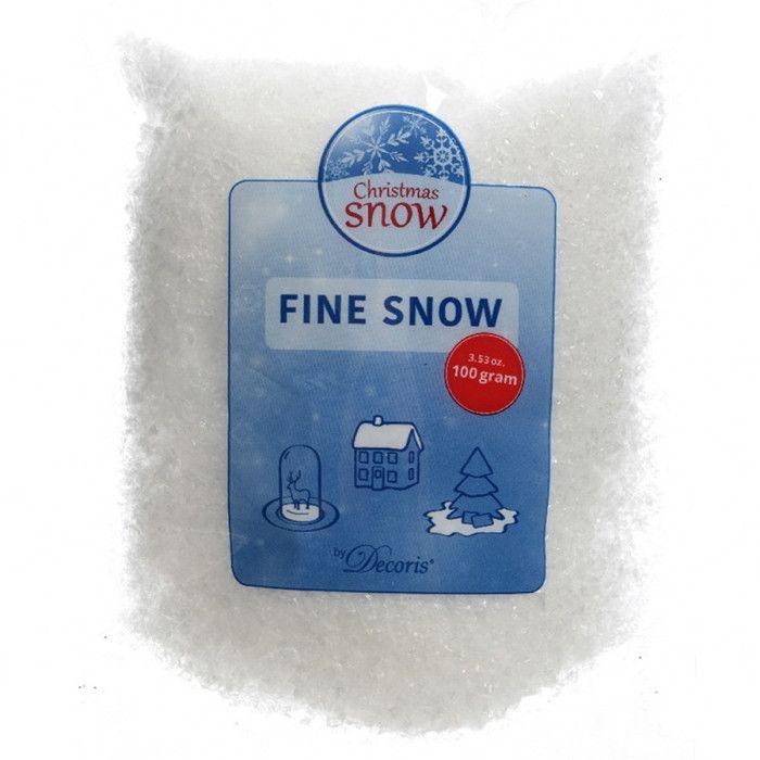 SAC DE NEIGE FINE BLANCHE