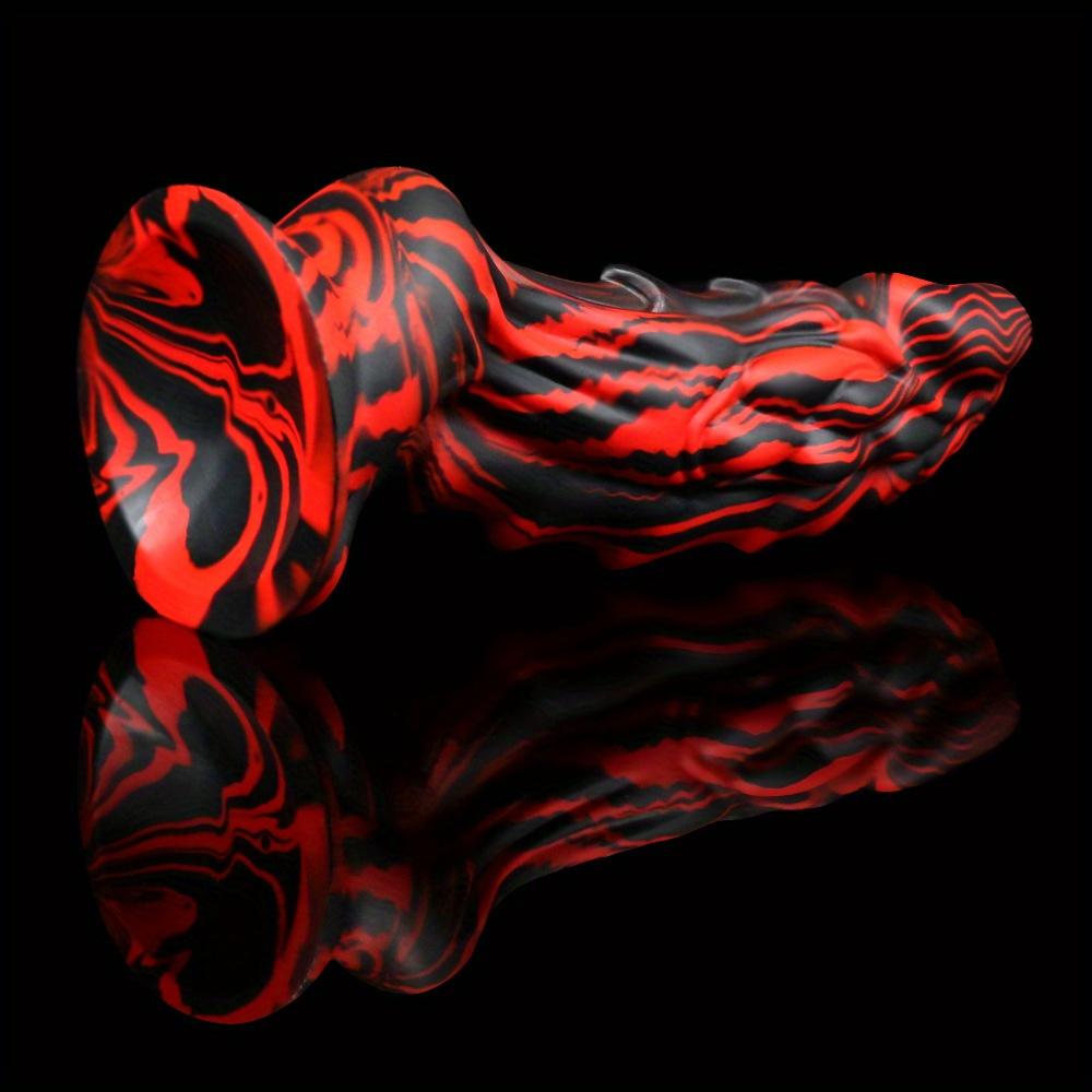 Dragon Monster Dildo Silicone Not Realistic Dildo with Strong Suction Cup Monster Penis Anal Plug Adult Sex Toy for Women Hand-free Toys