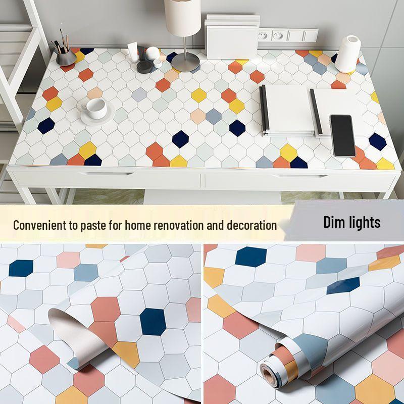 Enhanced Waterproof Kitchen Stove Wallpaper - Oil, Heat, and Moisture Resistant Self-Adhesive Sticker
