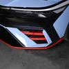 Für Hyundai Elantra CN7 N / CN7 N-line 2026 2026 Rote Außenfarbe Frontstoßstange Seitenkollisionsschutz Frontlippe Dekorationsstreifen