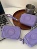 Miniplånbok för mynt i nylon för kvinnor: Bärbar Liten Plånbok, Korthållare, ID-Ficka, Förvaringshandväska