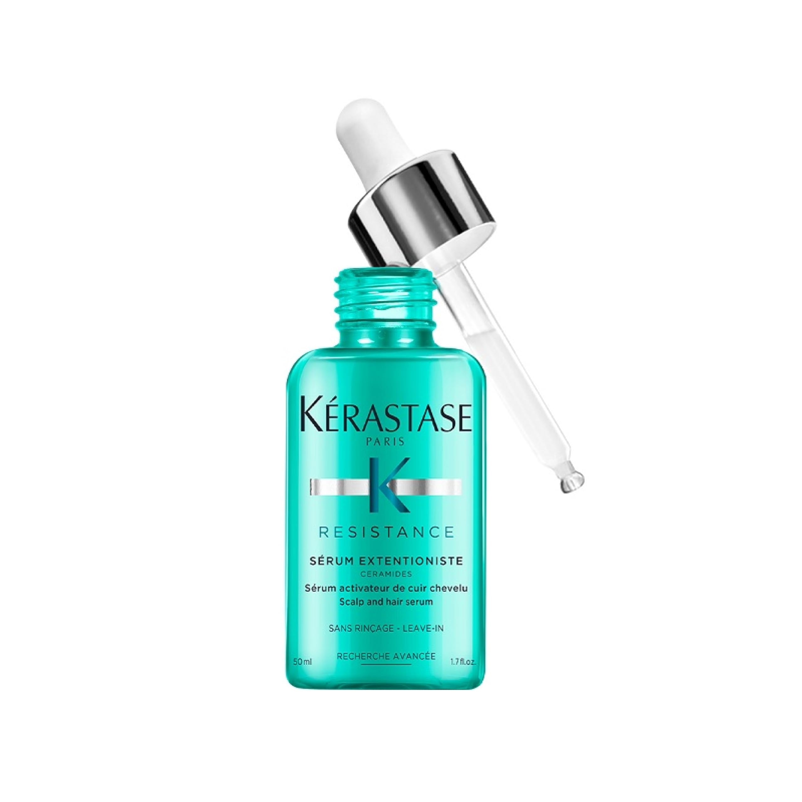 

Сыворотка Extensionist 50мл Resistance Damage Care Kérastase синий
