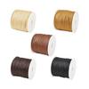 Beadthoven Nylon Thread Macrame String Cotton Rope 5 Roll Set 0.8mm Diameter Mixed Color 38-45m/roll Craft Accessories Braided String Weaving Yarn