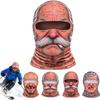 3D Ski Balaclava Mask Elderly Winter Novelty Party Motorcycle Hat Funny Realistic