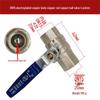 Copper Ball Valve DN15, DN20, DN25, DN32 Radiator Tap Switch