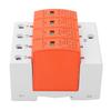 AC Surge Protector Quick Response 36mm Rail Installation 4P Surge Protective Device 20‑40KA 420V
