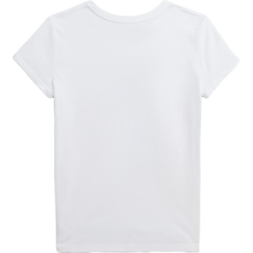 Polo Ralph Lauren Cartoon Anime Round Neck Pullover Short Sleeve T-Shirt Kids Tops White 313942856-001