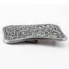 Fashion Genuine Leather Belt Arabesque Pattern Metal Buckle Retro Islam Vine Floral Design Royal Flower Carved Belt Decorative