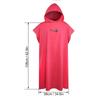 Poncho de surf, toalla cambiante, bata de secado rápido con capucha, manta de playa de microfibra, toalla de baño, toalla de natación