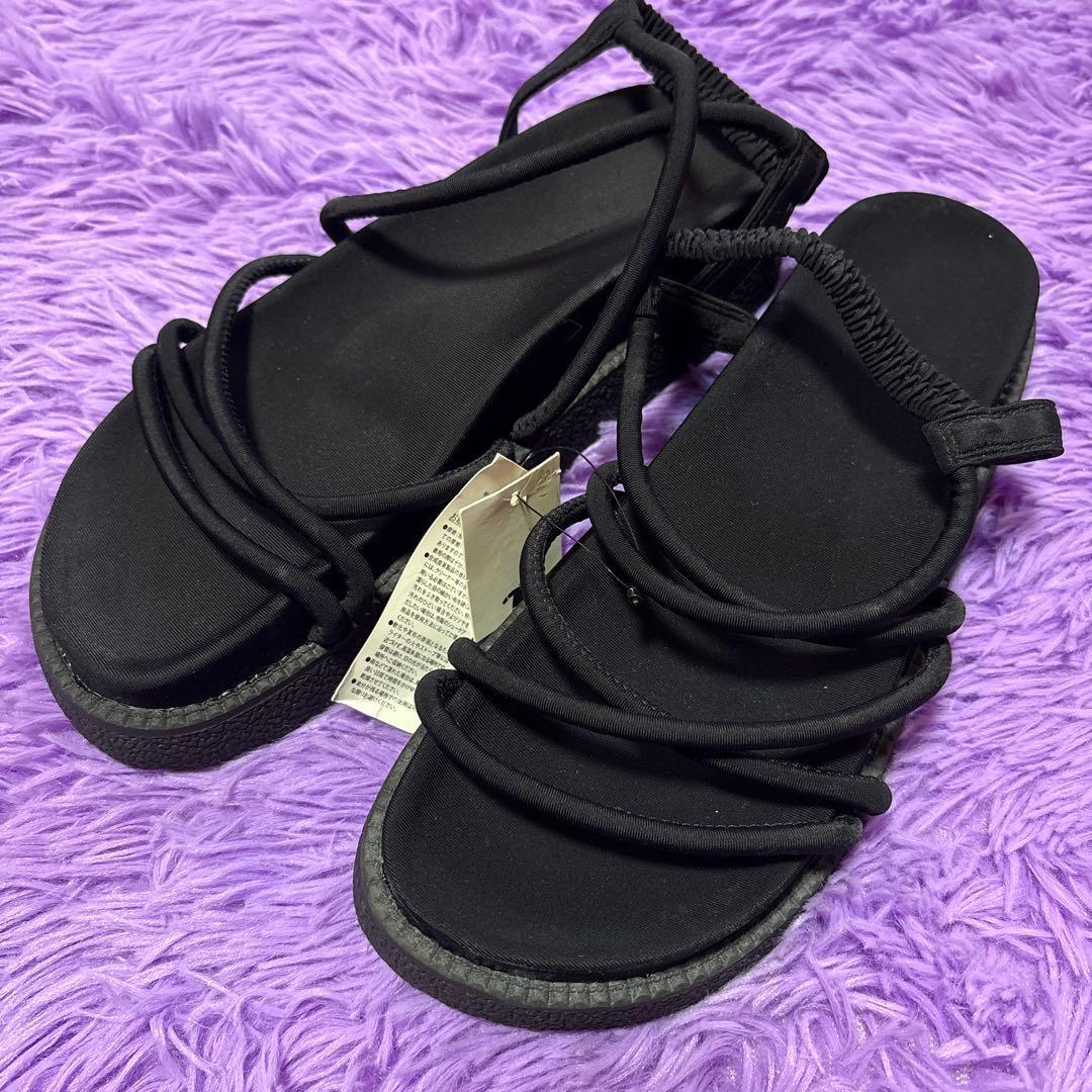 New WEGO sandals black L size 24cm