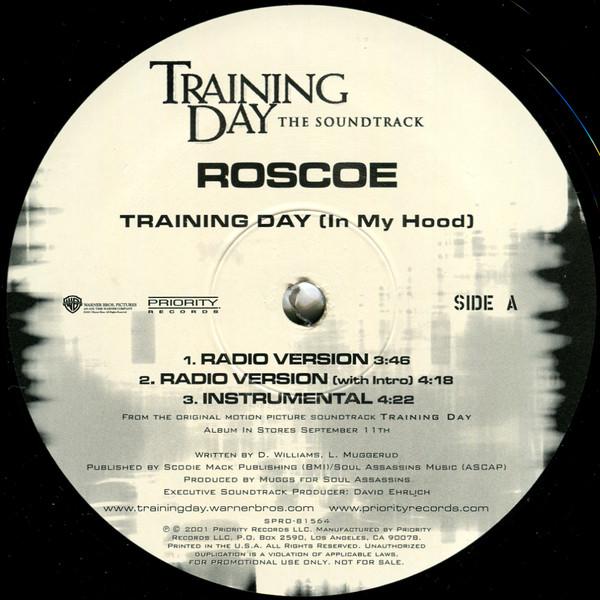 

12inch Record ROSCOE Training Day In My Hood SPRO81564 Priority Record 2001 US Rap HipHopRB Used