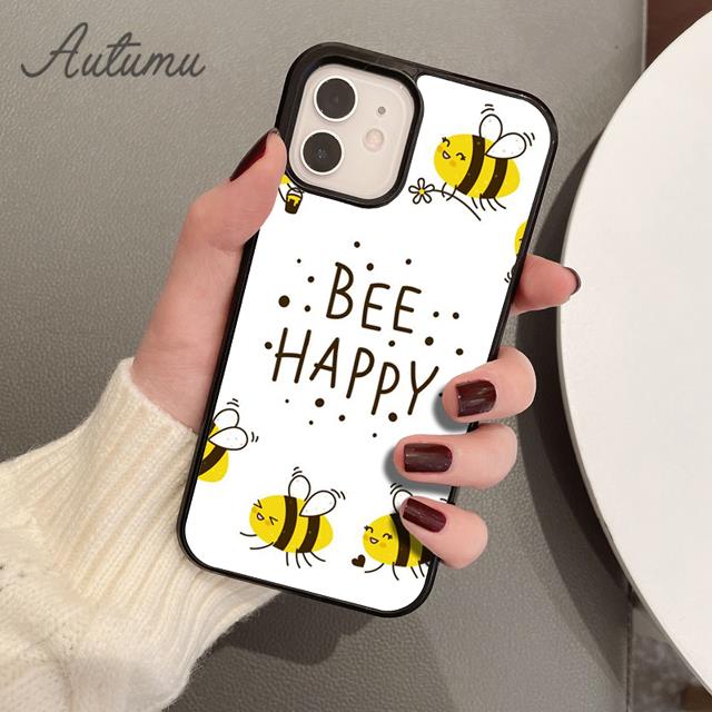 Bee Keeping Honey Bees Phone Case for iPhone 11 12 13 14 Pro Max mini XR XS SE 2020 7 8 Plus Samsung Galaxy S21 S22 Cover shell