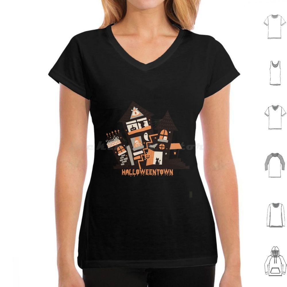 Halloween Town T Shirt 6xl Cotton Cool Tee Halloweentown Halloweentown University Halloween Halloweentown And Chill